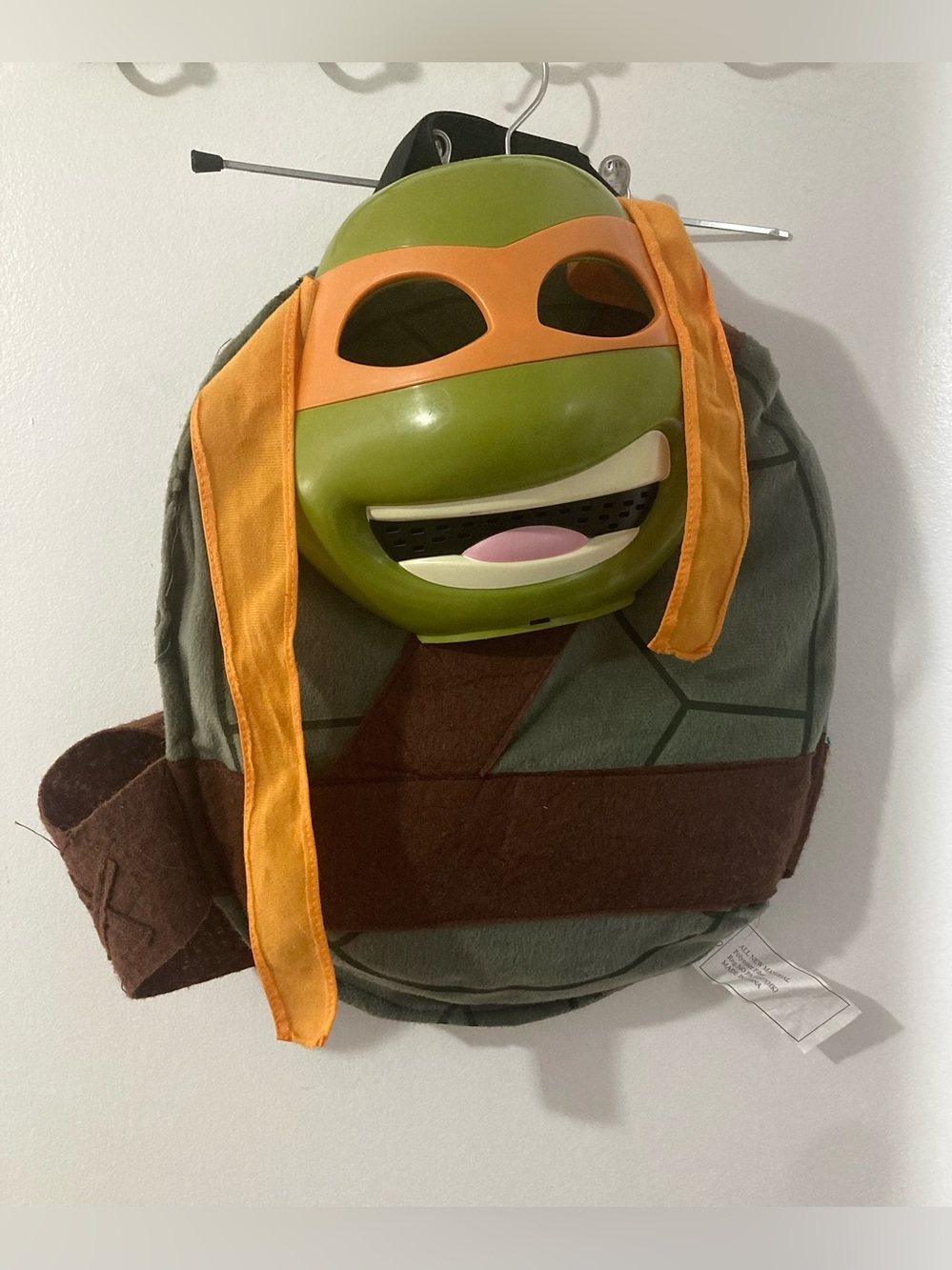 Kids TMNT Michelangelo Retro Costume Set